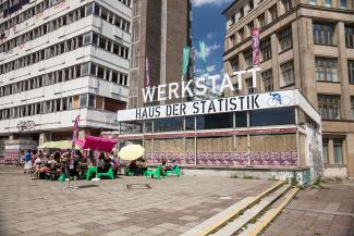 © Paula Reissig Festivalzentrum @ Haus der Statistik