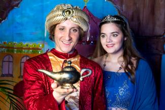 Aladdin und die Prinzessin mit der Wunderlampe