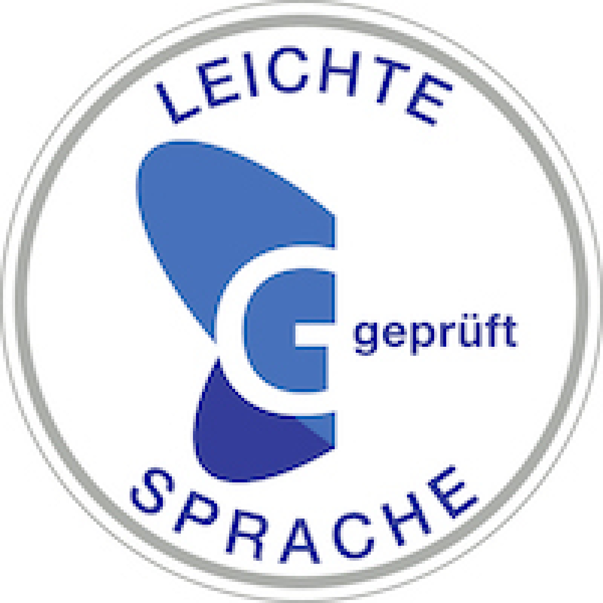 Siegel: Deutsche Gesellschaft für Leichte Sprache eG.
